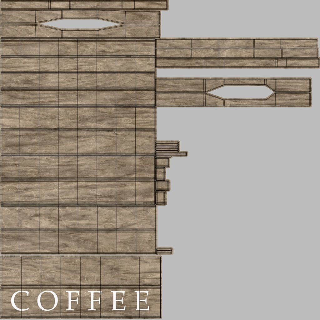 Wall Wooden Cup Holder 3D model CGTrader