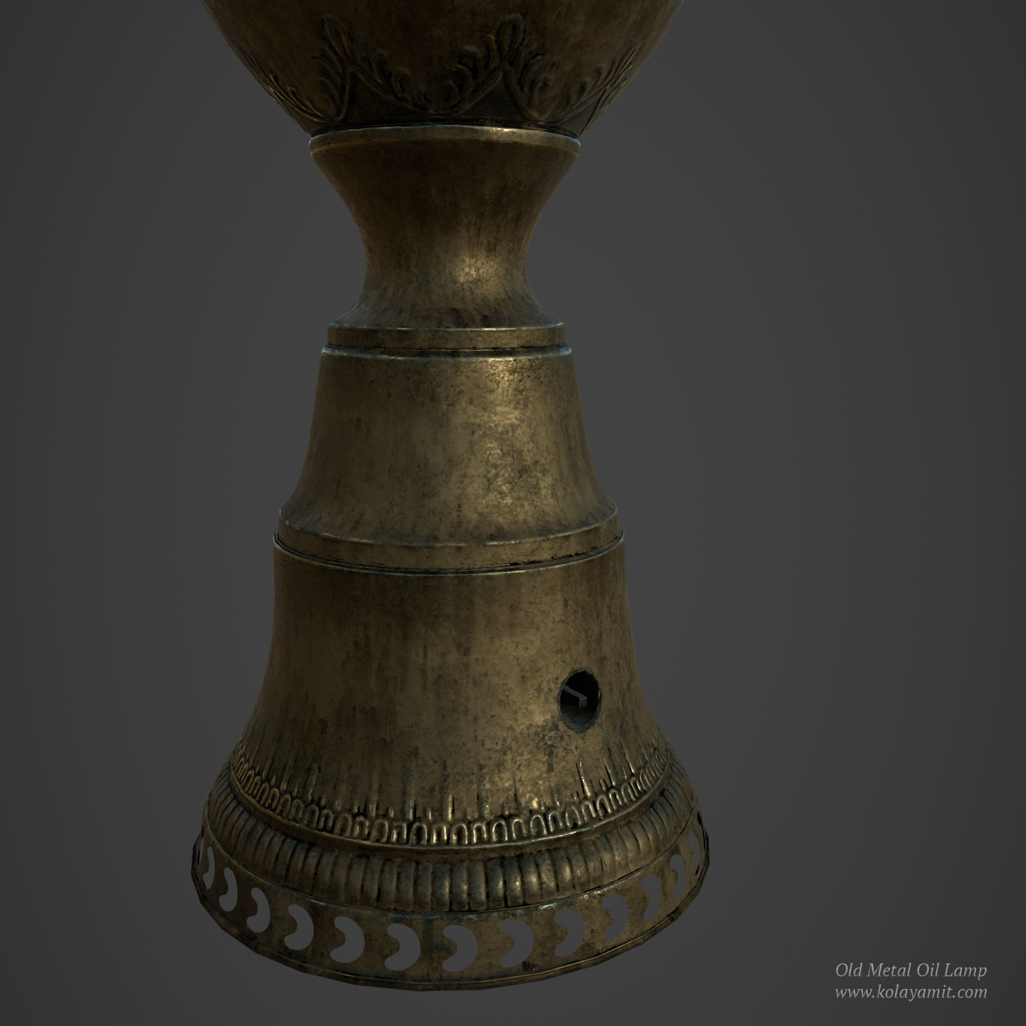 Old Metal Oil Lamp 3d Model Cgtrader Old Metal Oil Lamp 3d Model Low Poly Obj Mtl Fbx Ma Mb Ztl Spp