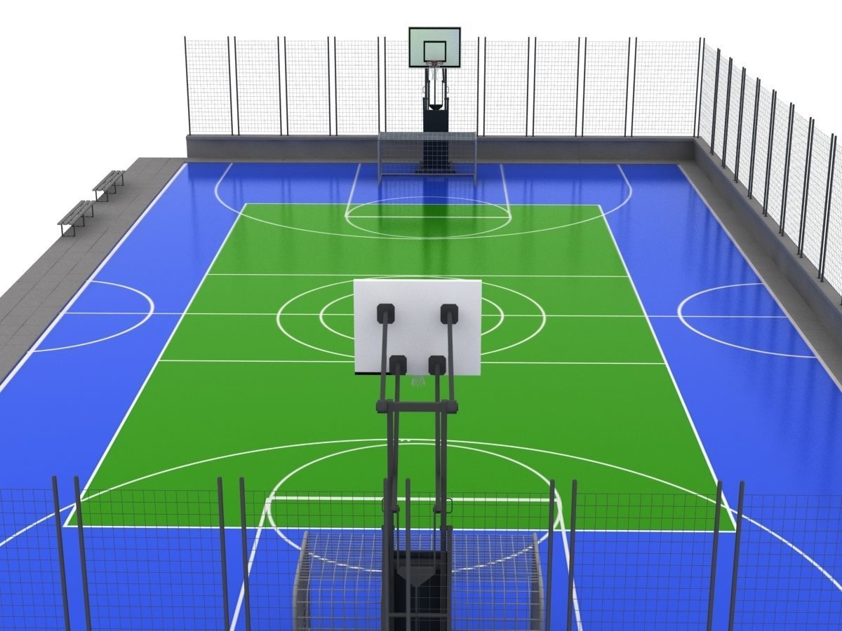 Multi Purpose Field 3D model CGTrader