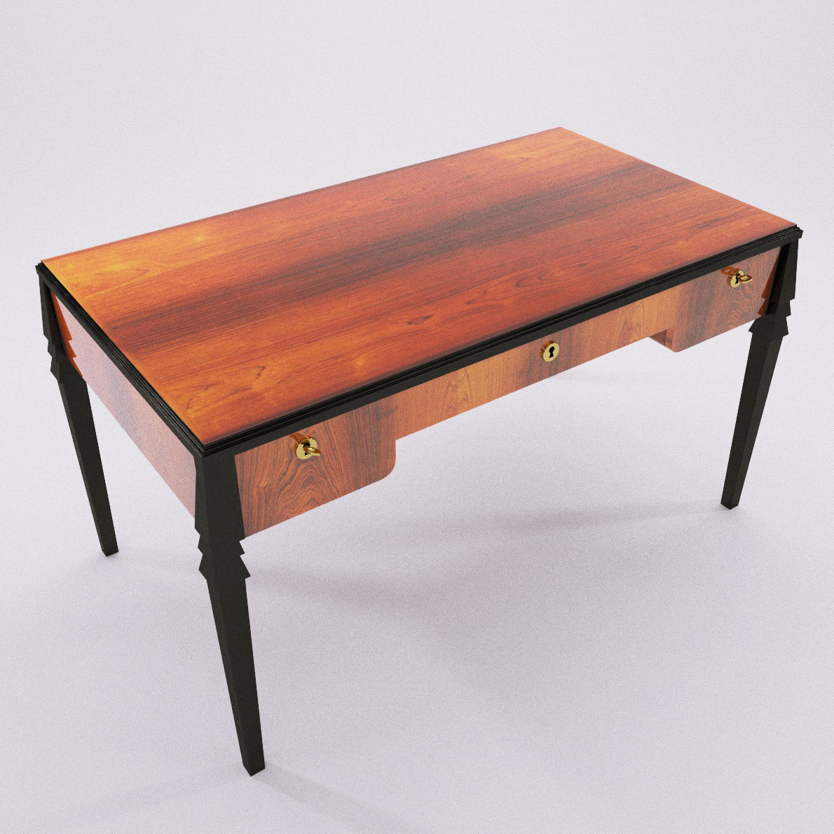 Ladys Writing Desk Art Deco Style France 3d Model Ladys Writing Desk Art Deco Style France 1920 3d Model Max Obj Fbx Mtl