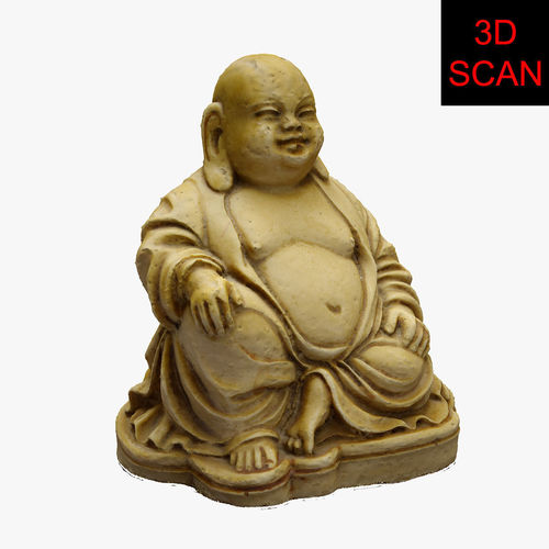 pbr 3d scan buddha