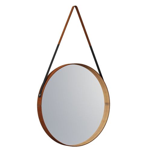 Round Leather Wrapped Mirror 3d Model Cgtrader Round Leather Wrapped Mirror 3d Model