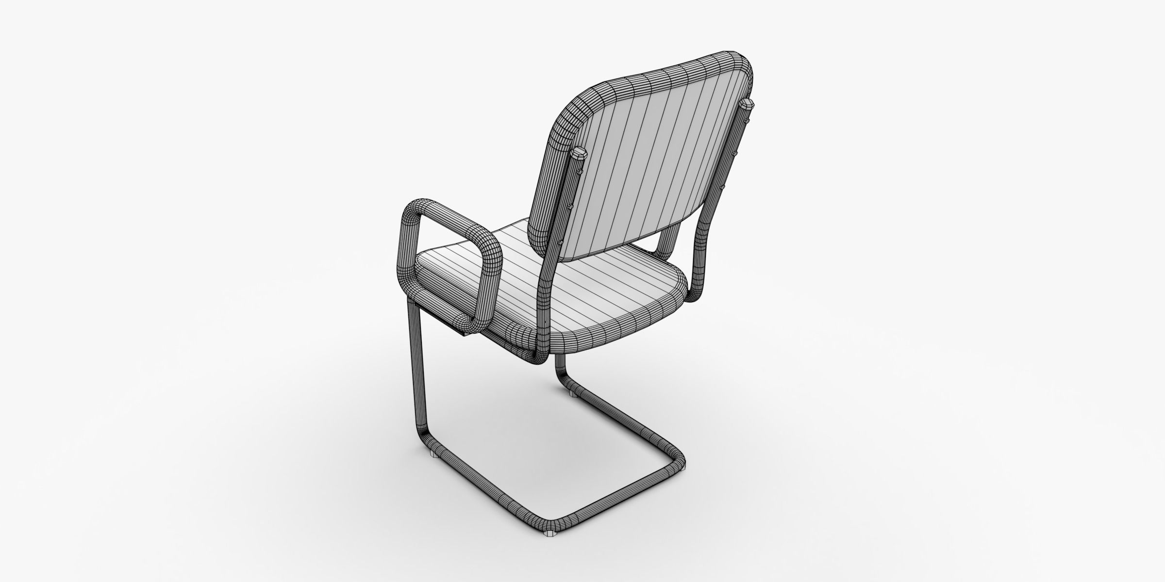 3D model Office TableChair Set VR / AR / lowpoly CGTrader