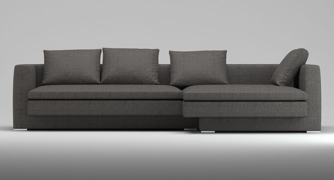 Molteni Sofa Hi Bridge Ferruccio Laviani Cgtrader
