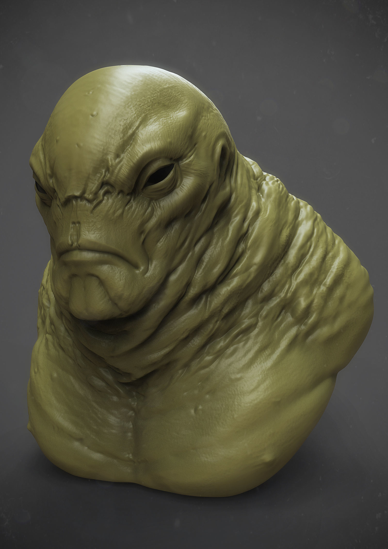 Monster fat guy for 3d printing