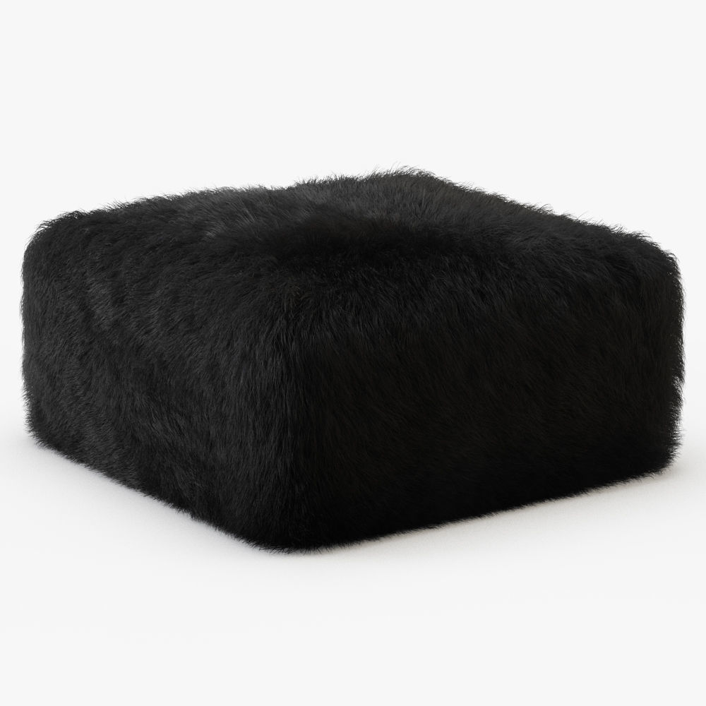 Sheepskin Pouf