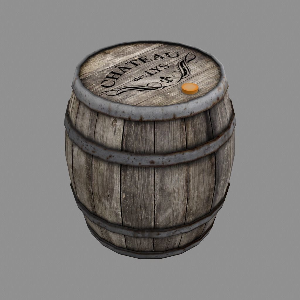 Wooden Barrel