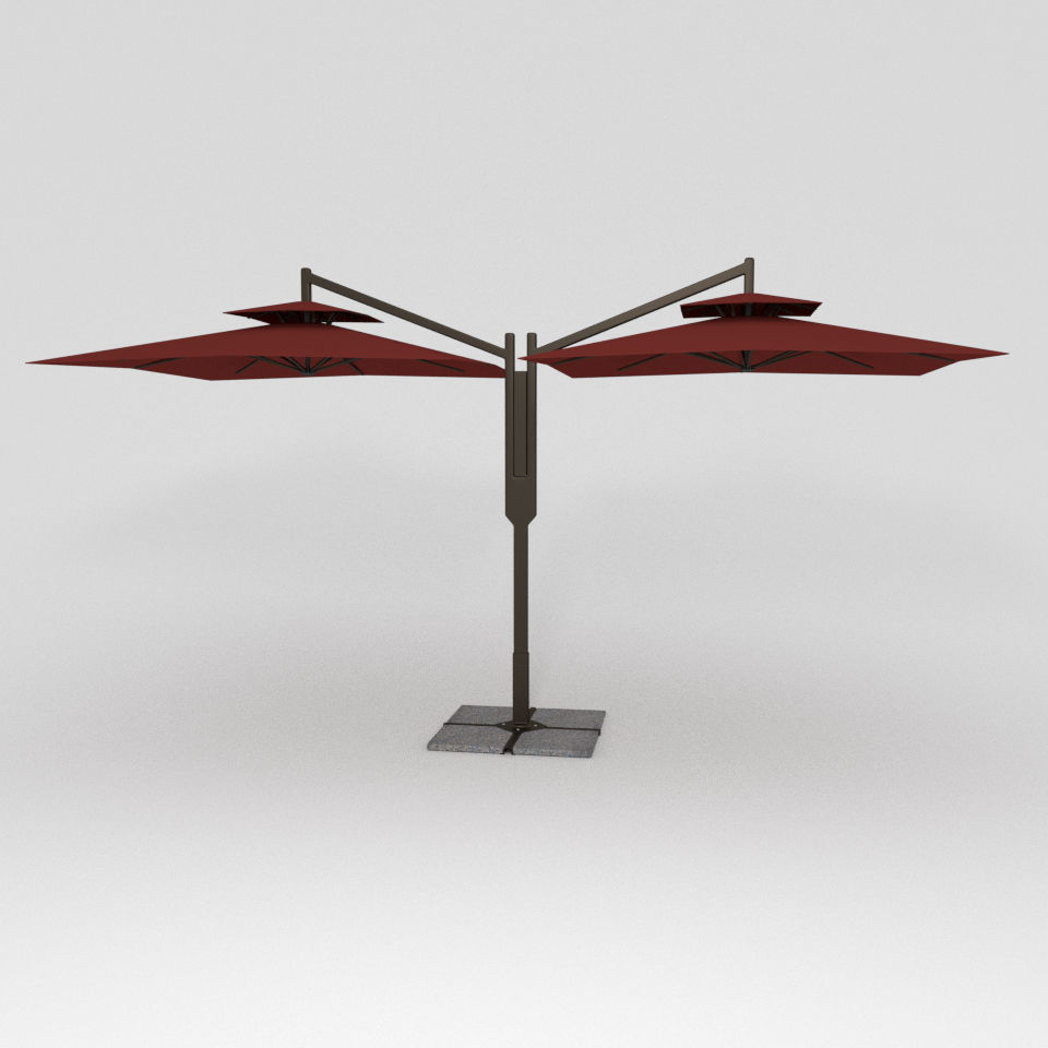 Double Patio Umbrella
