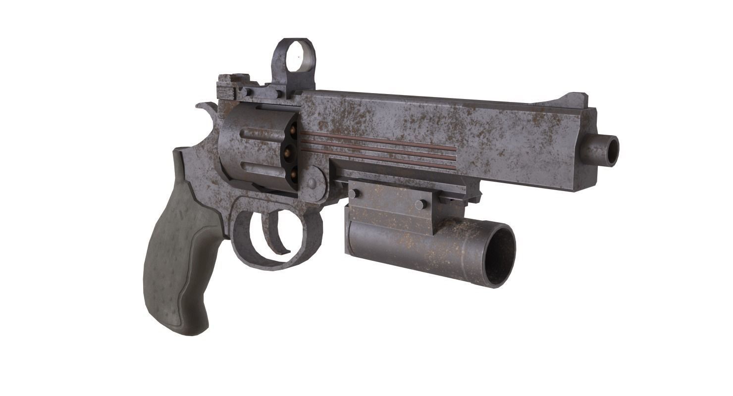 3D model Handgun MP-412 VR / AR / low-poly | CGTrader
