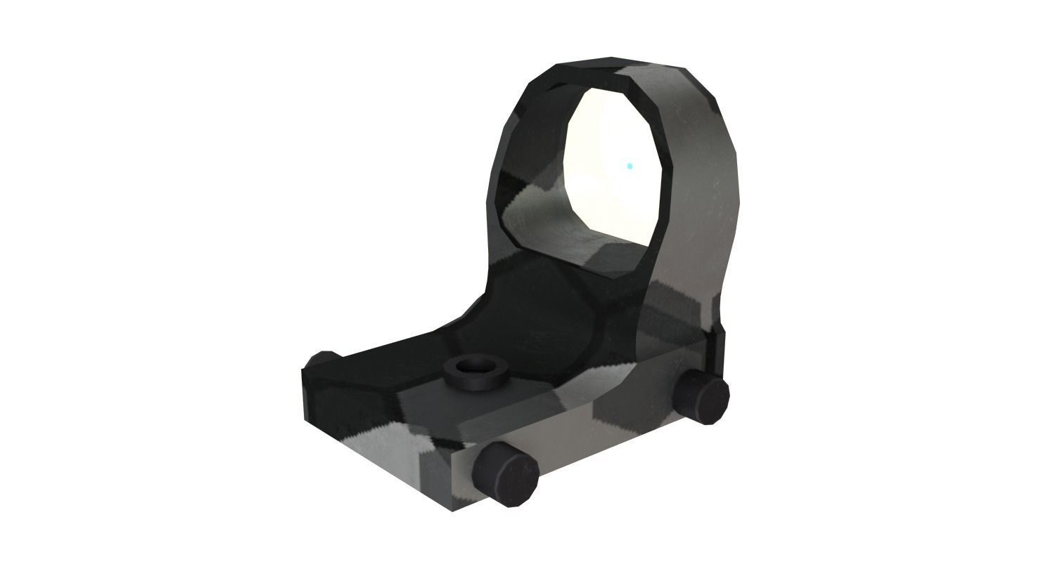 3D model Handgun MP-412 VR / AR / low-poly | CGTrader