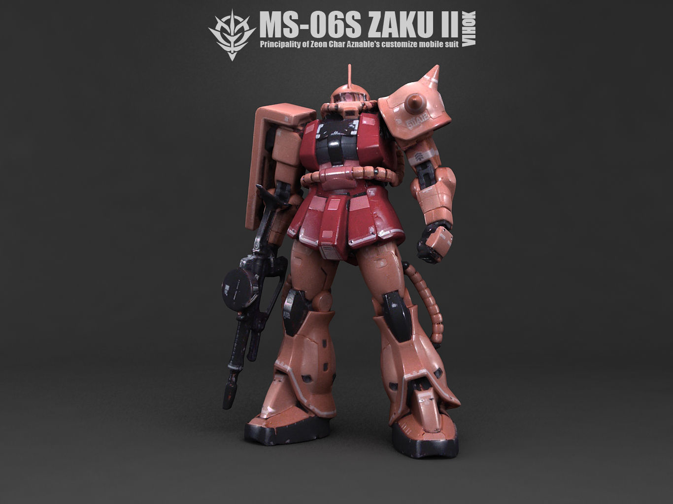 MS-06S ZAKU II MODEL 3D model | CGTrader