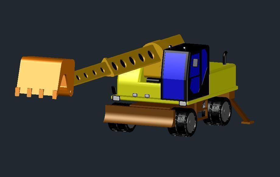 Gradall XL 4300 3D model