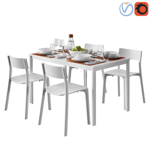 Ikea Melltorp And Janinge Cgtrader Ikea Melltorp And Janinge Model Max Obj Mtl 1