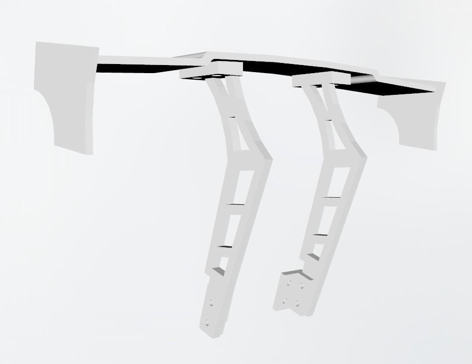 Drift car wing