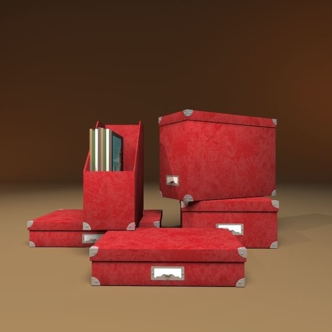 boxes 3D model