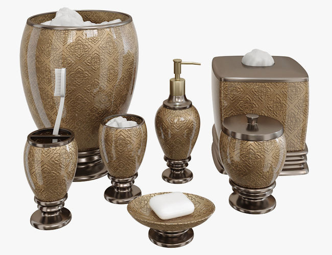 Tapestry Medallion Bath Accessories