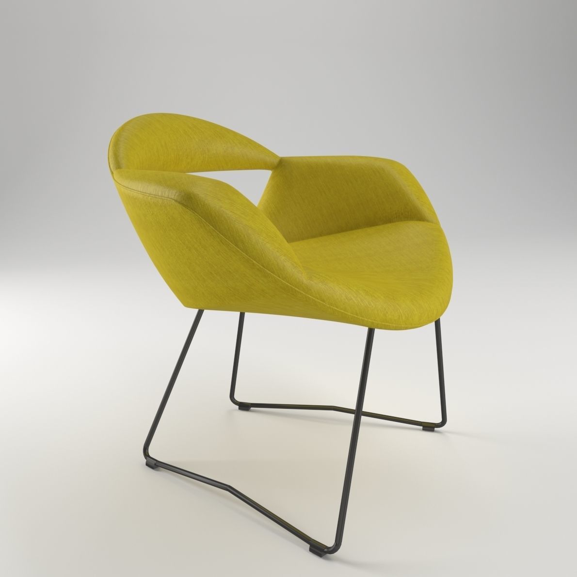 Chair Rumi from Walter Knoll Design by Said and Neptun Ozis 3D model