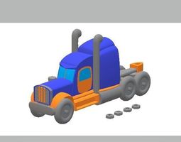 Print-ready Truck 3D Print Models | CGTrader