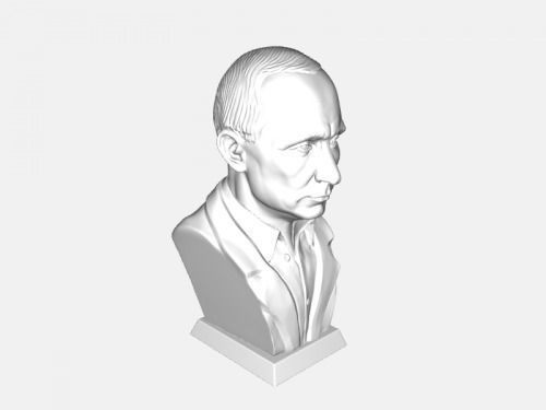 Bust of Vladimir Putin