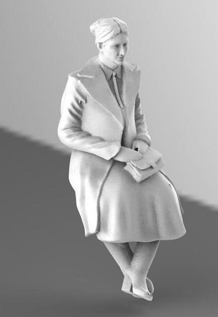 female woman 3d model