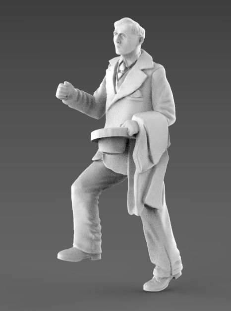 young man 3d model