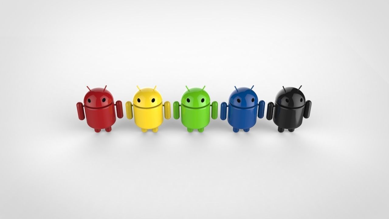 animated Android Logo - 3d model | CGTrader