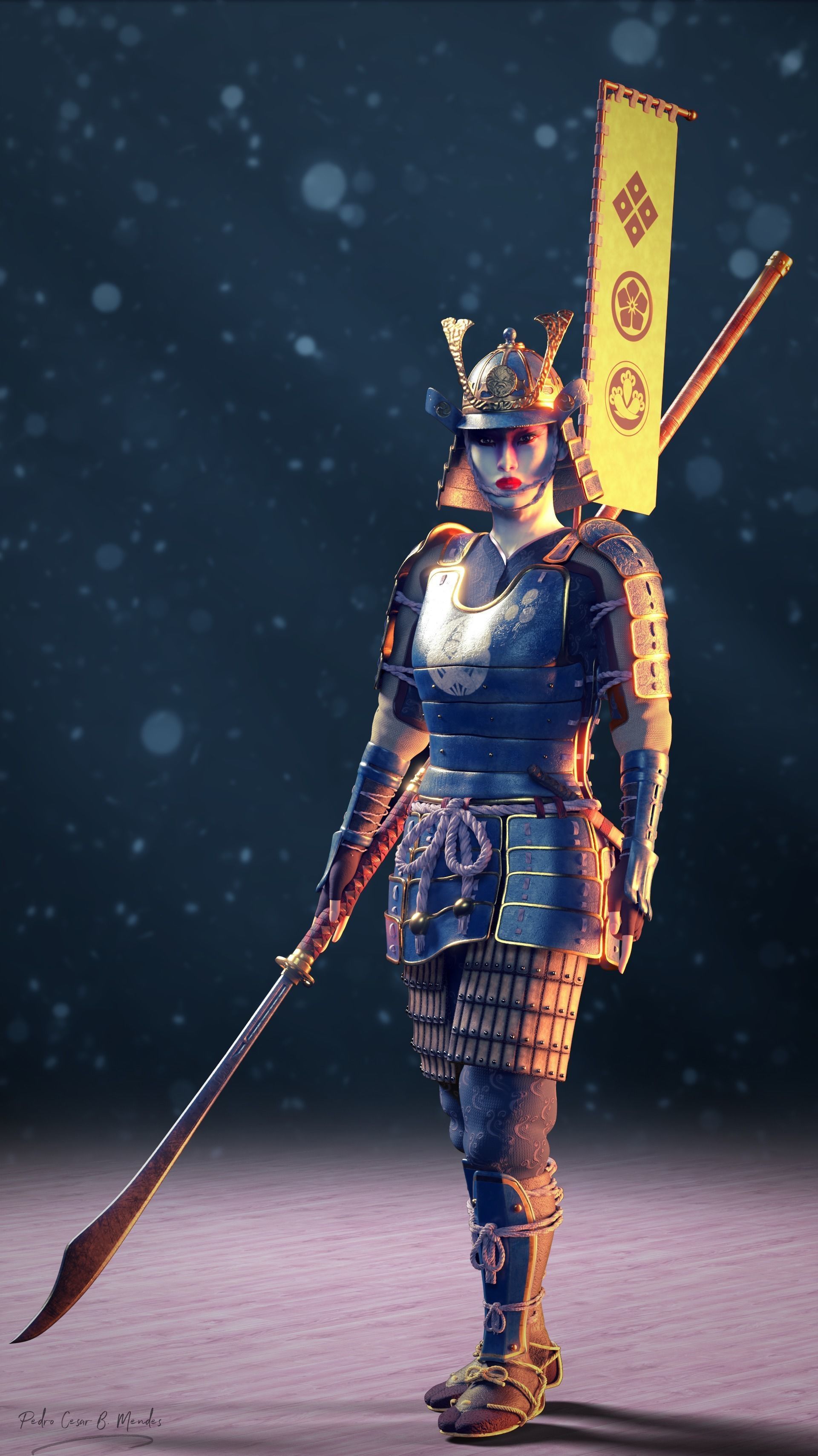 japanese female warriors on Onna Bugeisha Female Japanese Warrior 3d Cgtrader