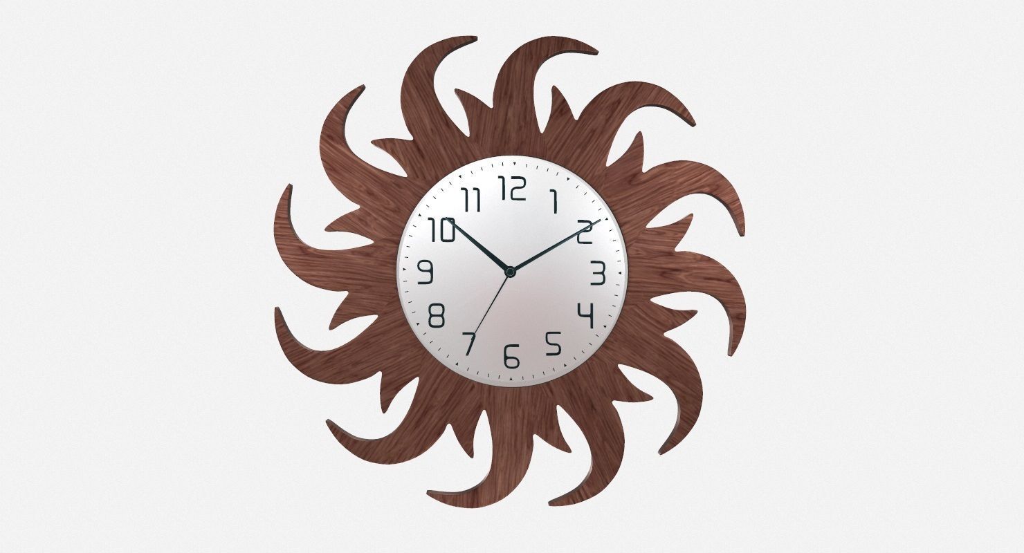 Wall Clock Sun