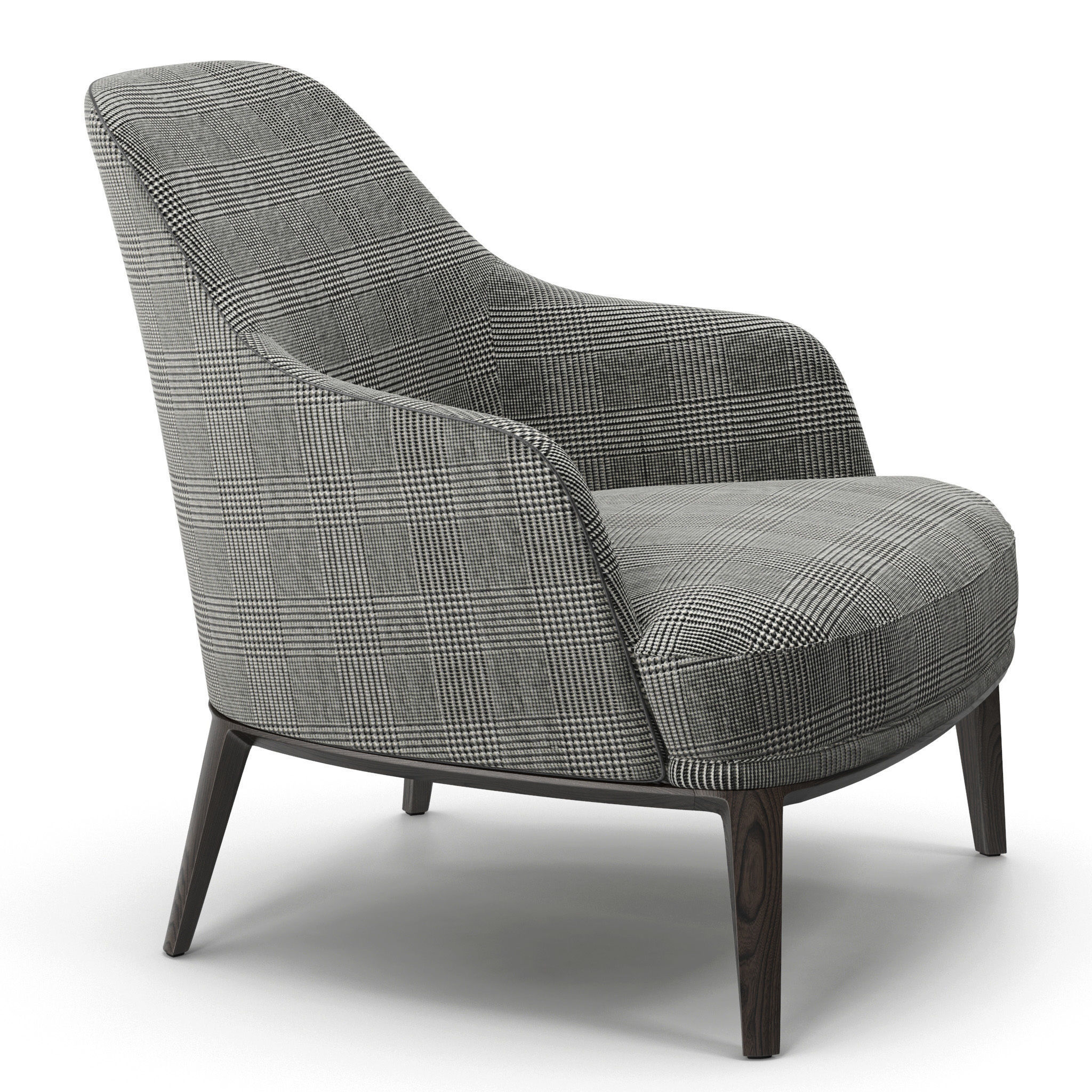 Poliform Jane Lounge and Large armchairs 3D model CGTrader