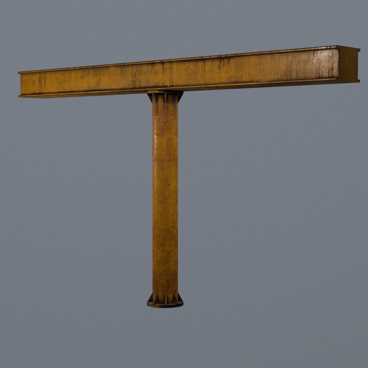 3D model Industrial Ceiling Pillar VR / AR / low-poly | CGTrader