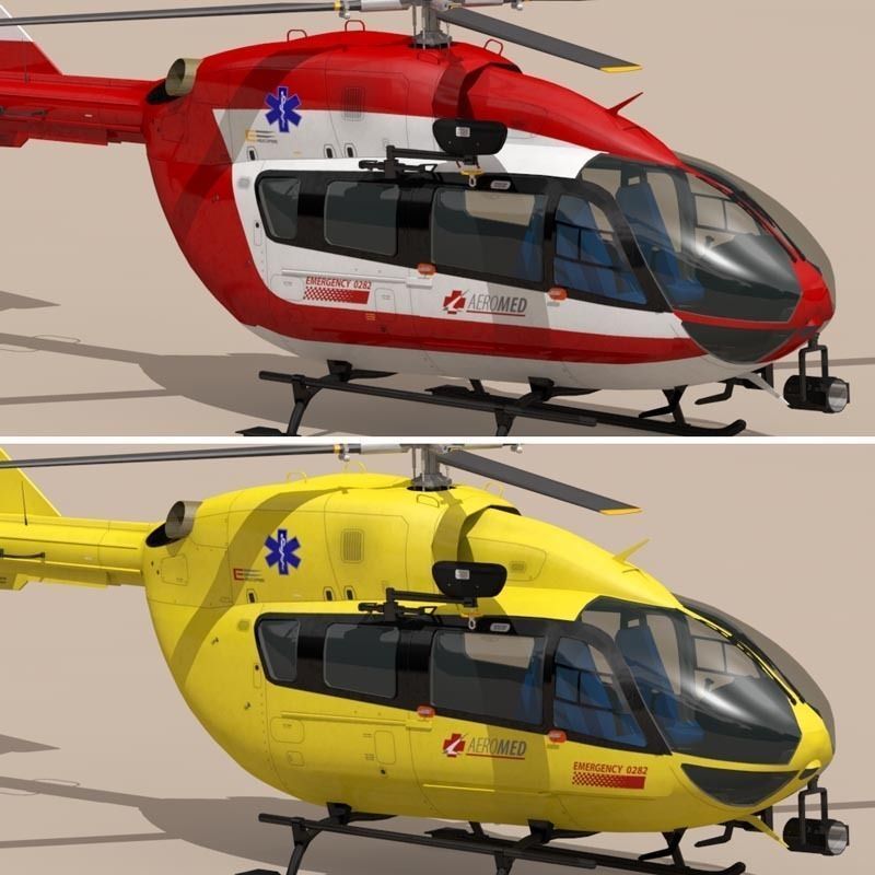 EC145 air ambulance