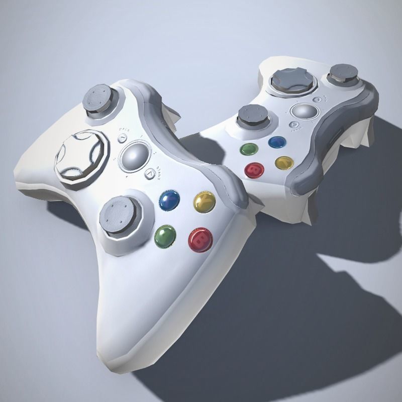 3D model Gaming Consoles PACK with LOD VR / AR / lowpoly CGTrader