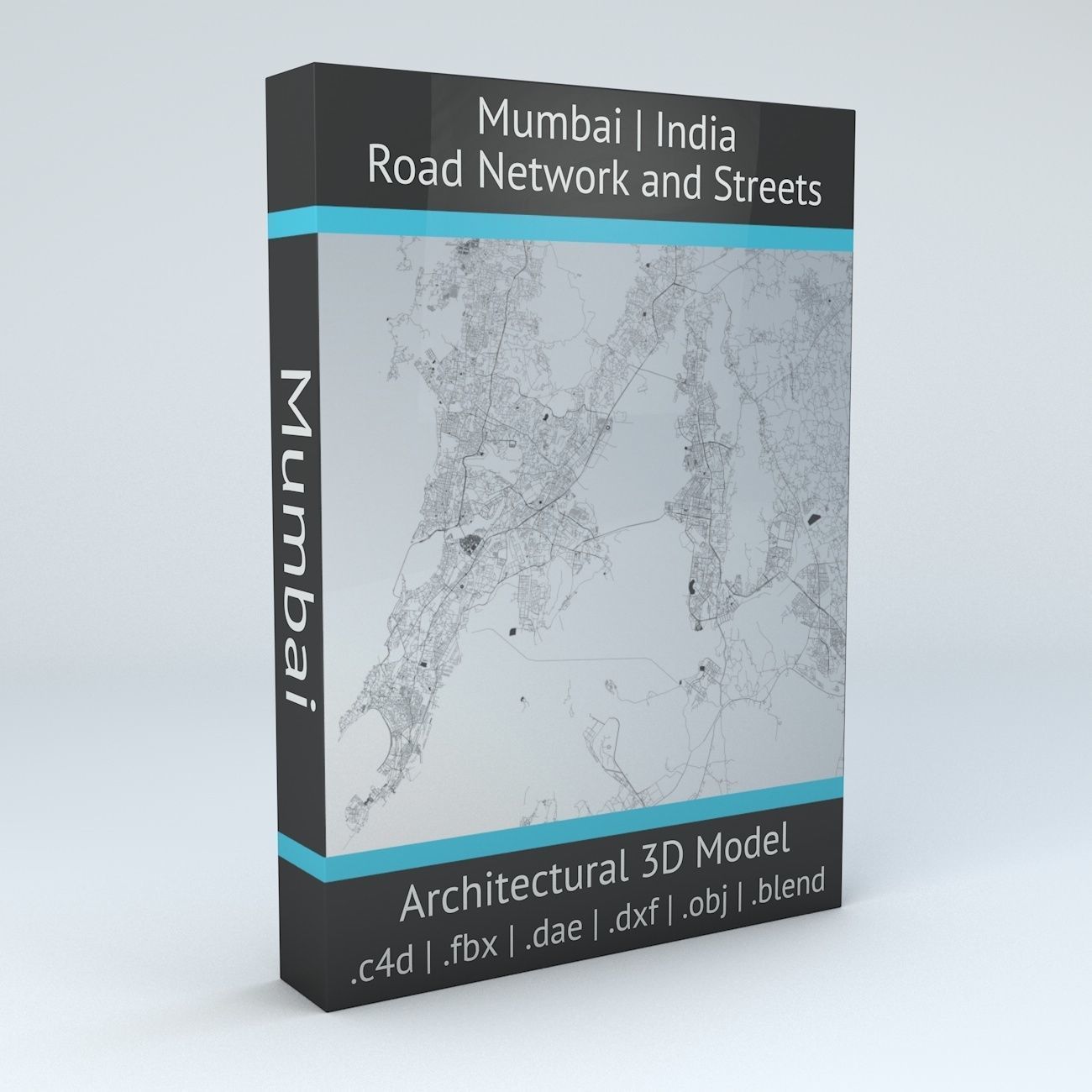 Mumbai Area Road Network and Streets