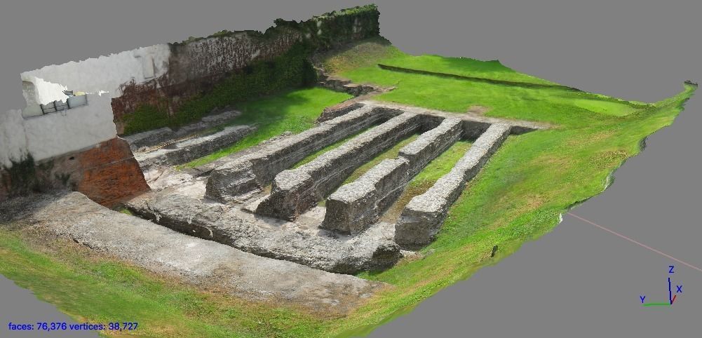 Roman amphitheatre of Milan
