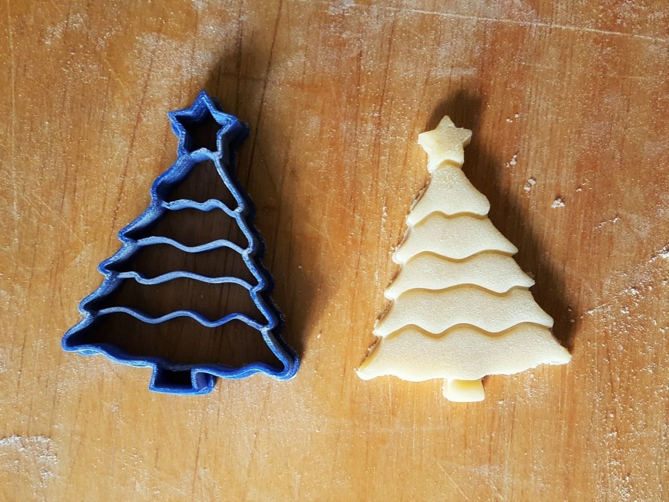 Christmas xmas tree cookie cutter 3D model 3D printable CGTrader