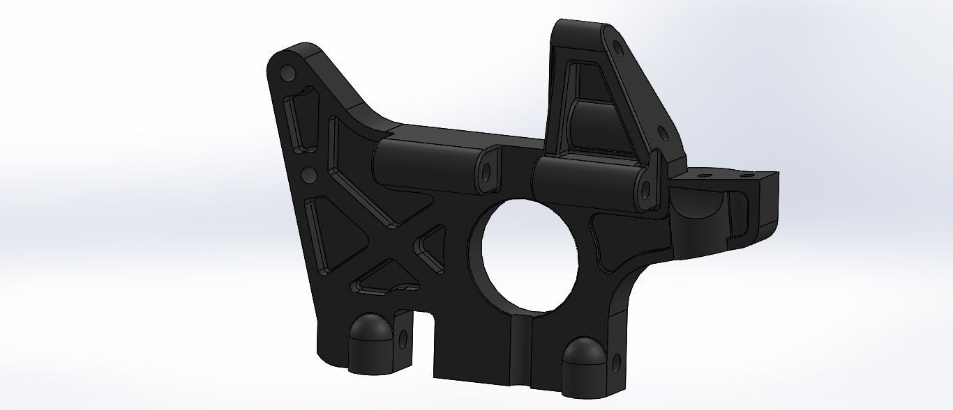 RPM T-Maxx & E-Maxx Three Piece Skid Plate Set-Black - Foto 2