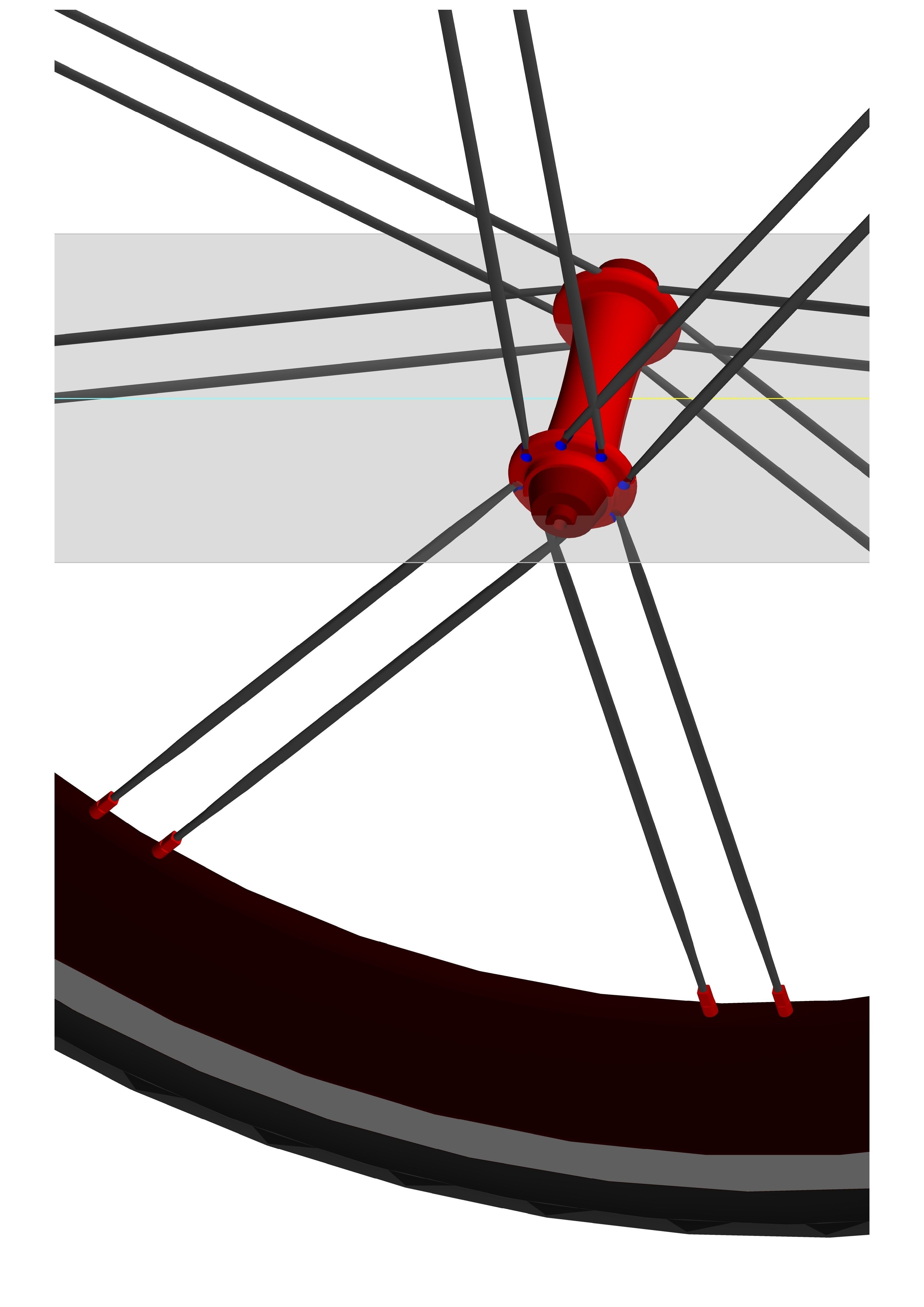 Road Bike Wheel Aero ALU free 3D model CGTrader