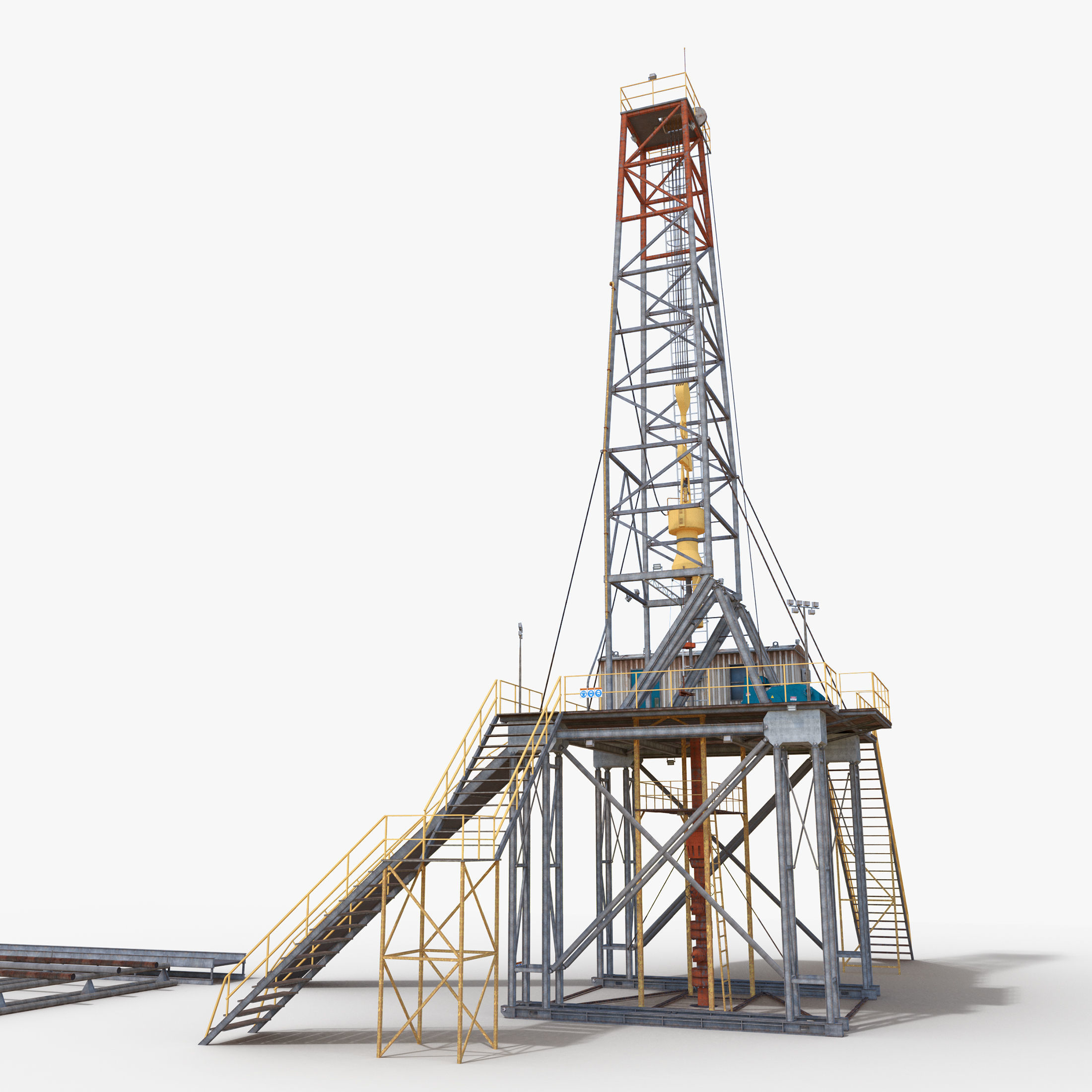 3D model Land Rig VR / AR / low-poly | CGTrader