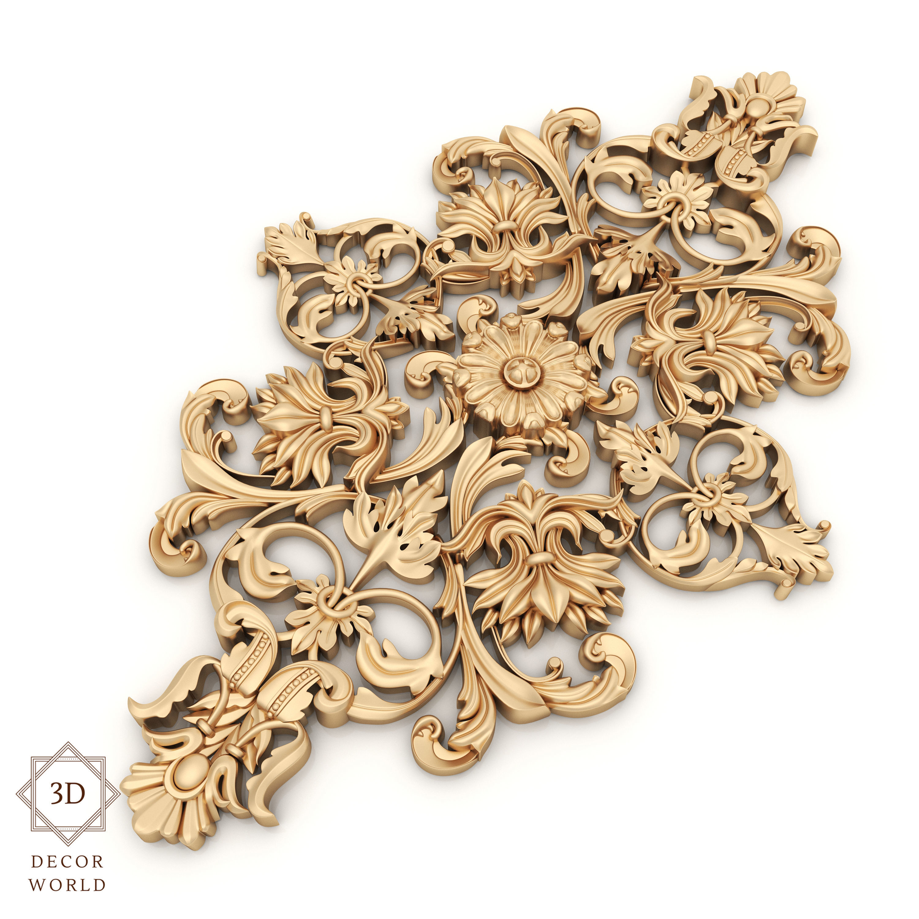 Decor 23 - For CNC 3D model