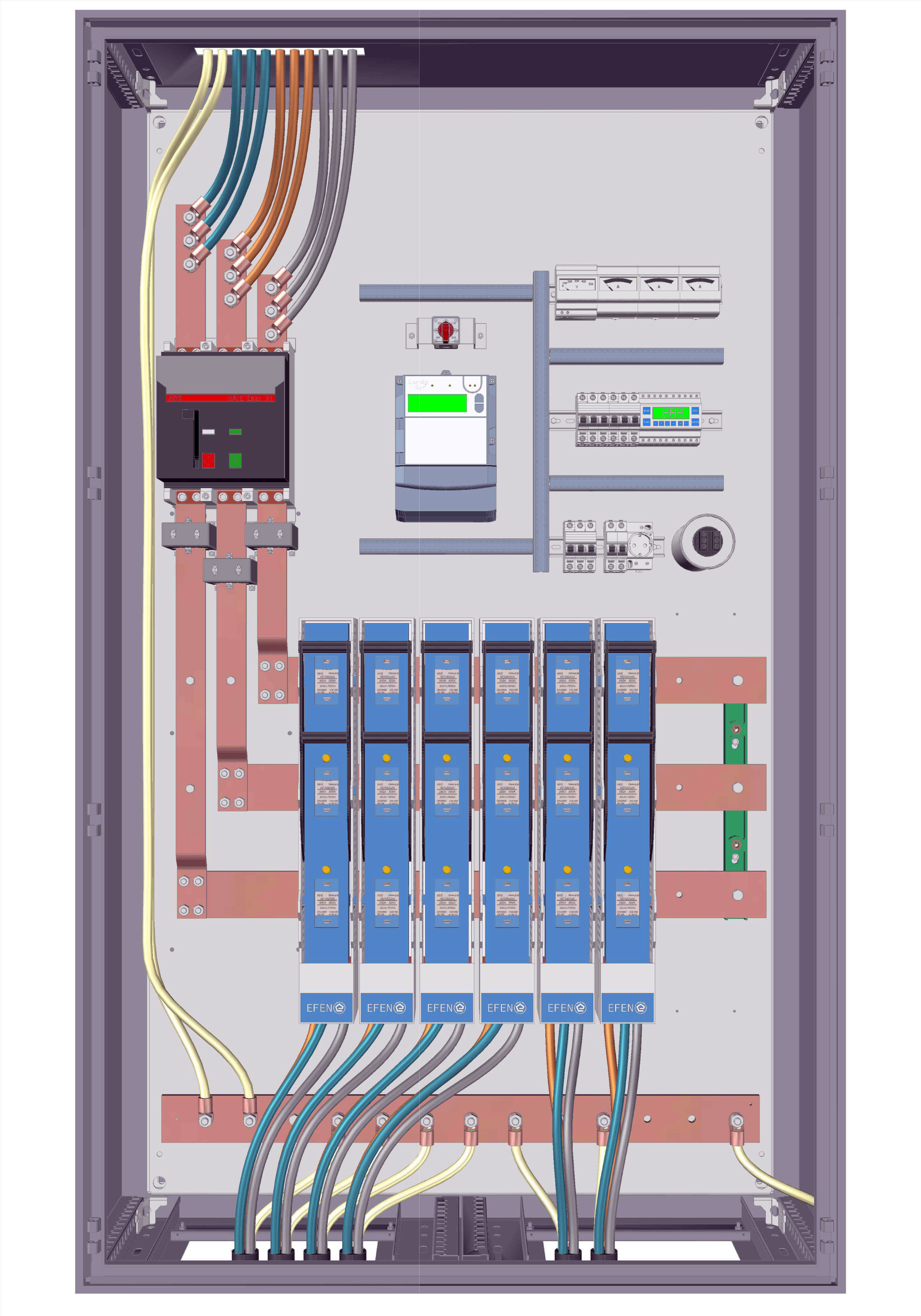 Low voltage main distribution board free 3D model CGTrader