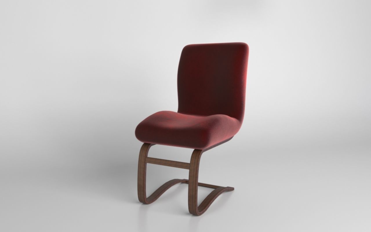 Red Chair 3D model