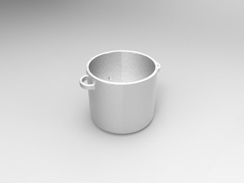 Aluminium pan