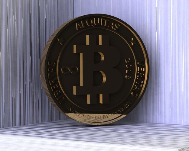 BITCOIN 3D MODEL