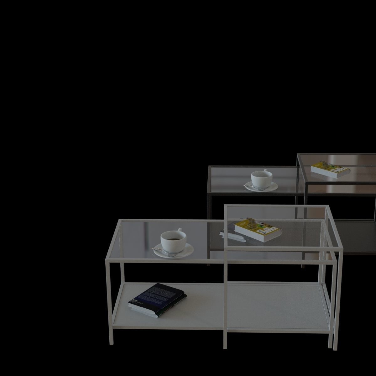 vittsjo nesting table 3D model | CGTrader
