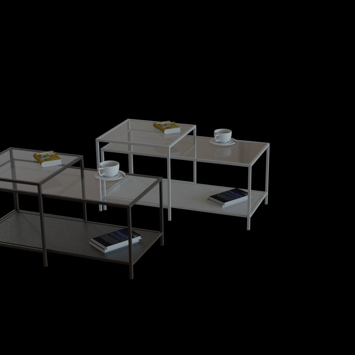 vittsjo nesting table 3D model | CGTrader