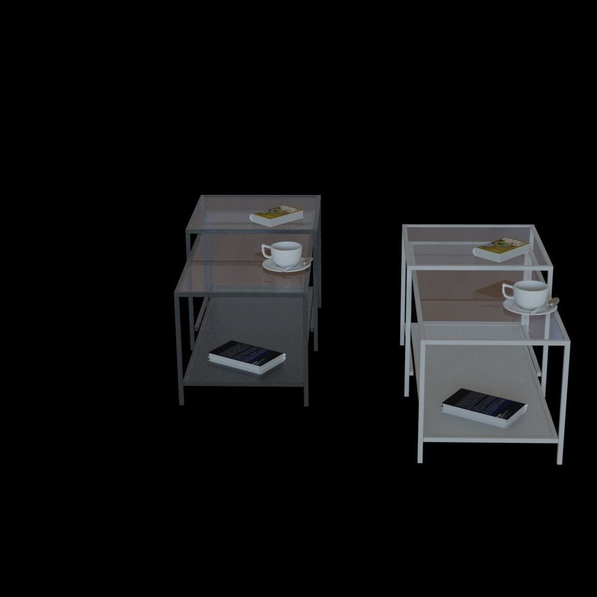 vittsjo nesting table 3D model | CGTrader