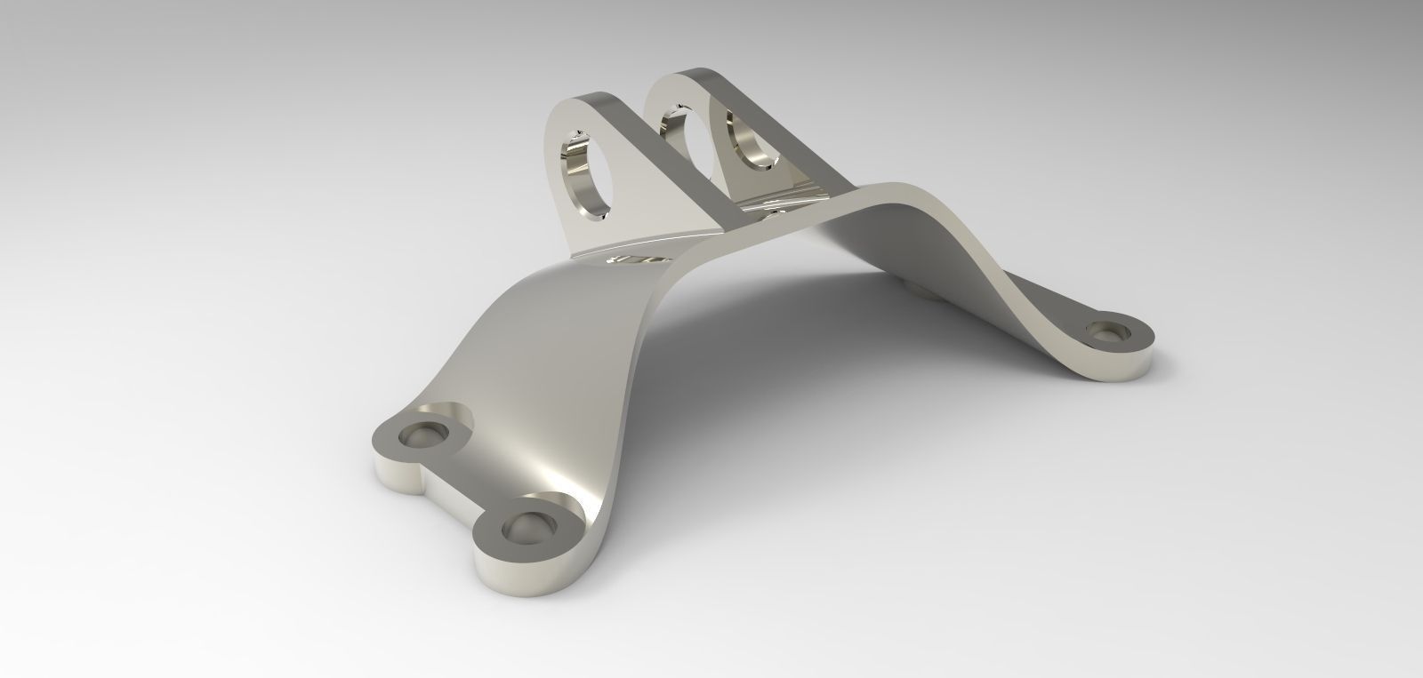 GE jet engine bracket free 3D model CGTrader