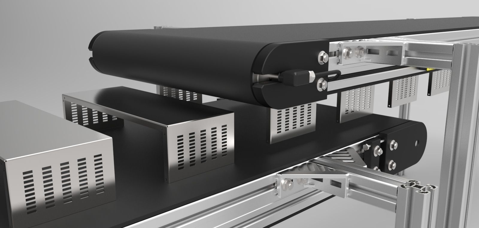 conveyor free 3D model CGTrader