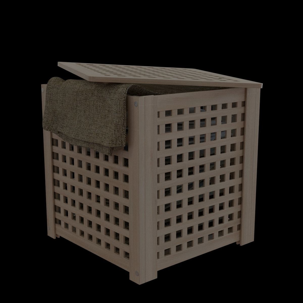 Ikea Hol Side Table 3d Model