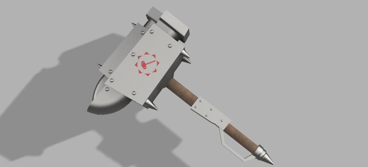 Monster Hunter Anvil Hammer Replica Cosplay Prop